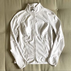 Zella White Track Jacket
